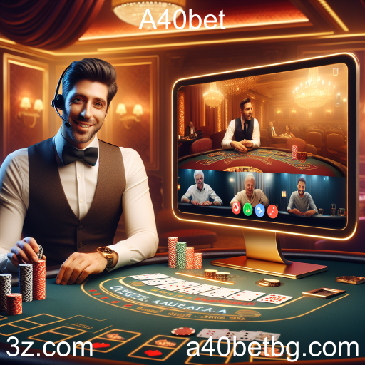 A Experiência Imersiva dos Cassinos Ao Vivo na A40bet